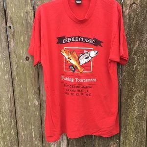 Creole Classic Fishing tournament T-shirt 1992 XL